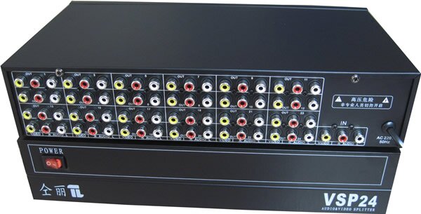 音视频分配器1进24