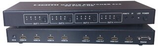 高清HDMI4进4出矩阵