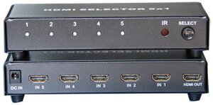 HDMI切换器5进1出