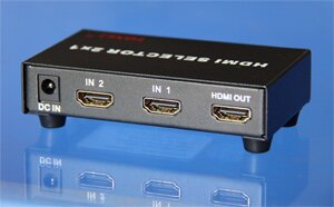 HDMI切换器2进1出