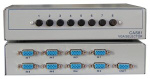 VGA 8进1出 手动式